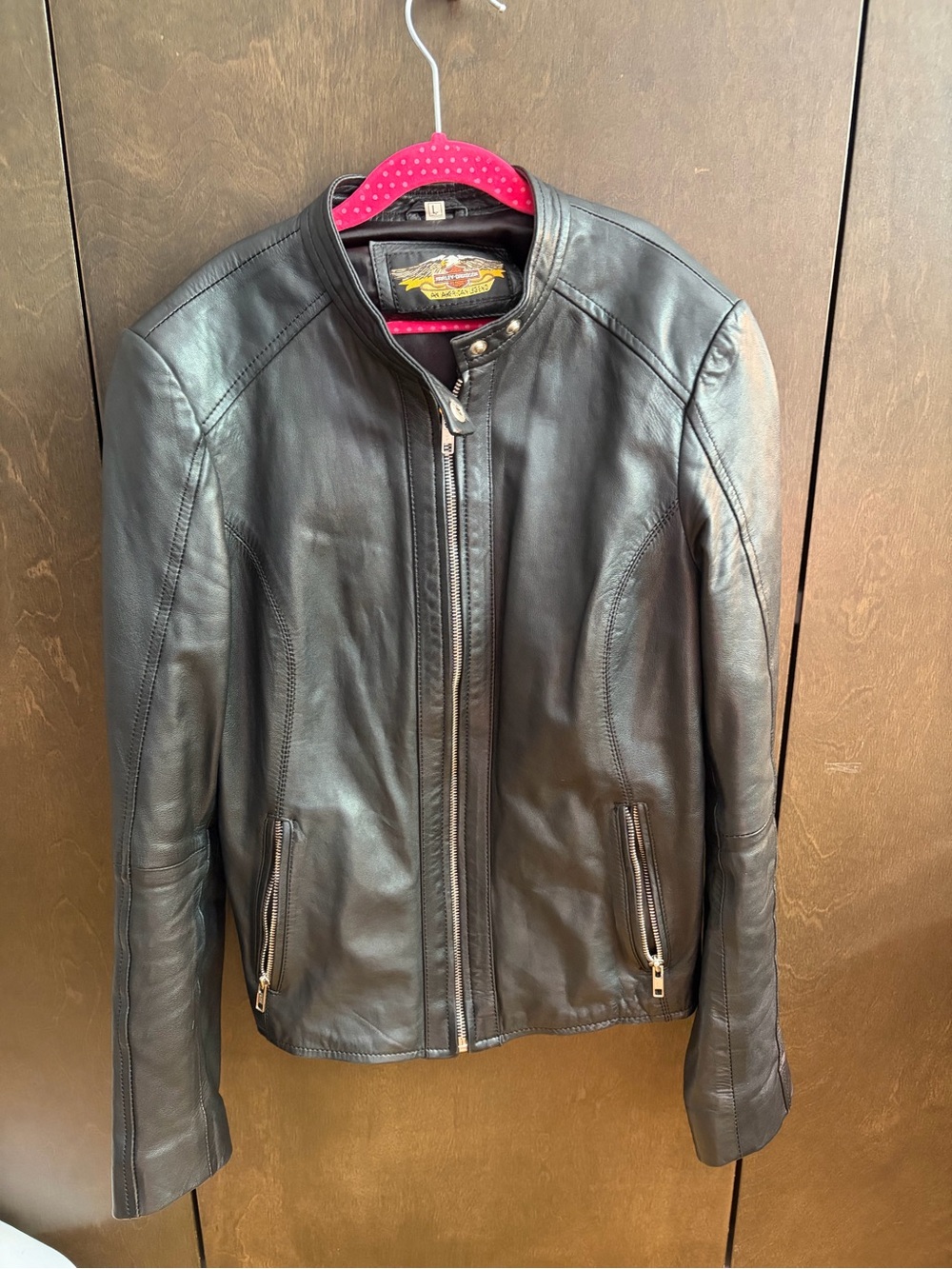 Women’s Harley-Davidson Black Leather Moto Jacket